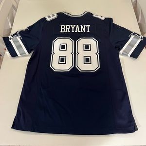 Nike Navy and White Men's Jersey